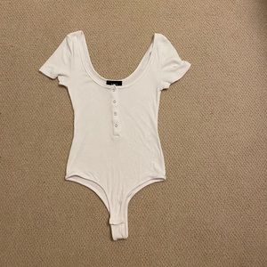 VICI white bodysuit